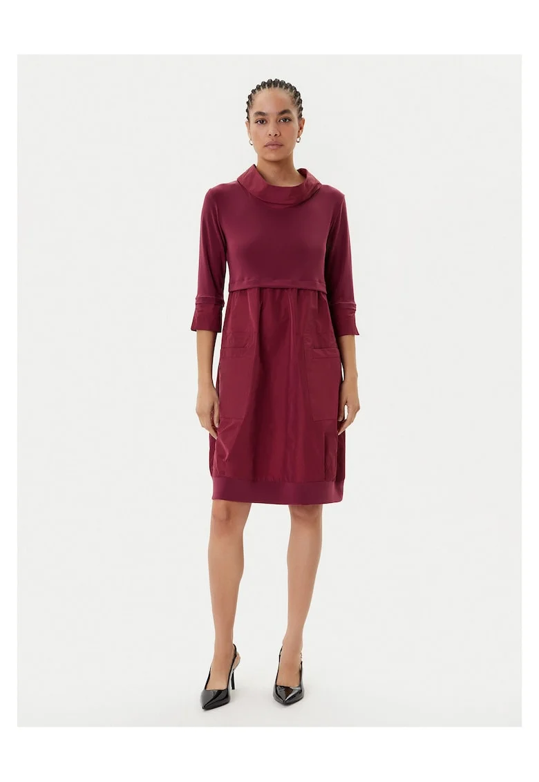 Rochie de zi,  bordeaux