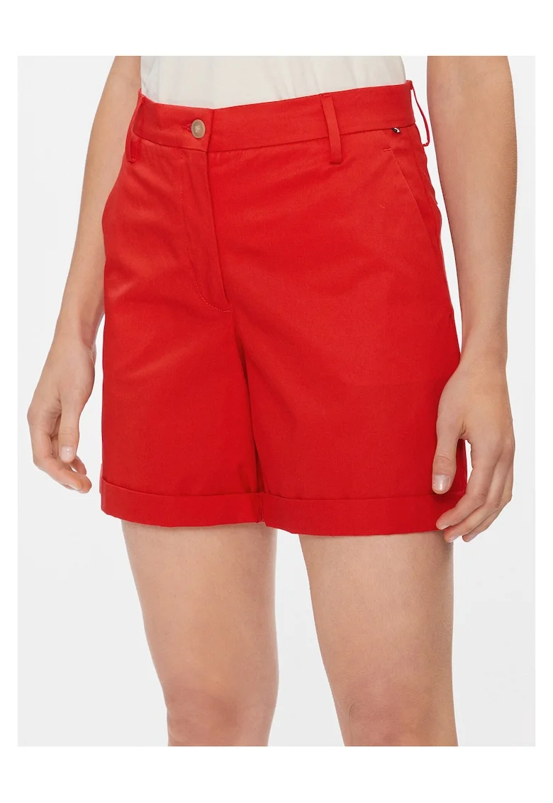 Pantaloni scurti pentru dama,  rosu