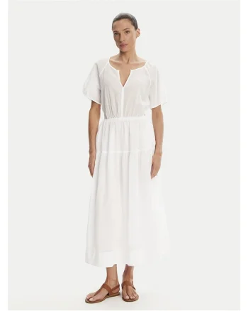 Rochie casual,  alb, usoara