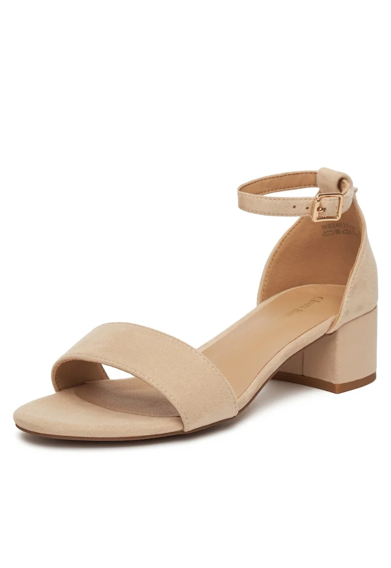 Sandale dama,  WS24037-02, bej