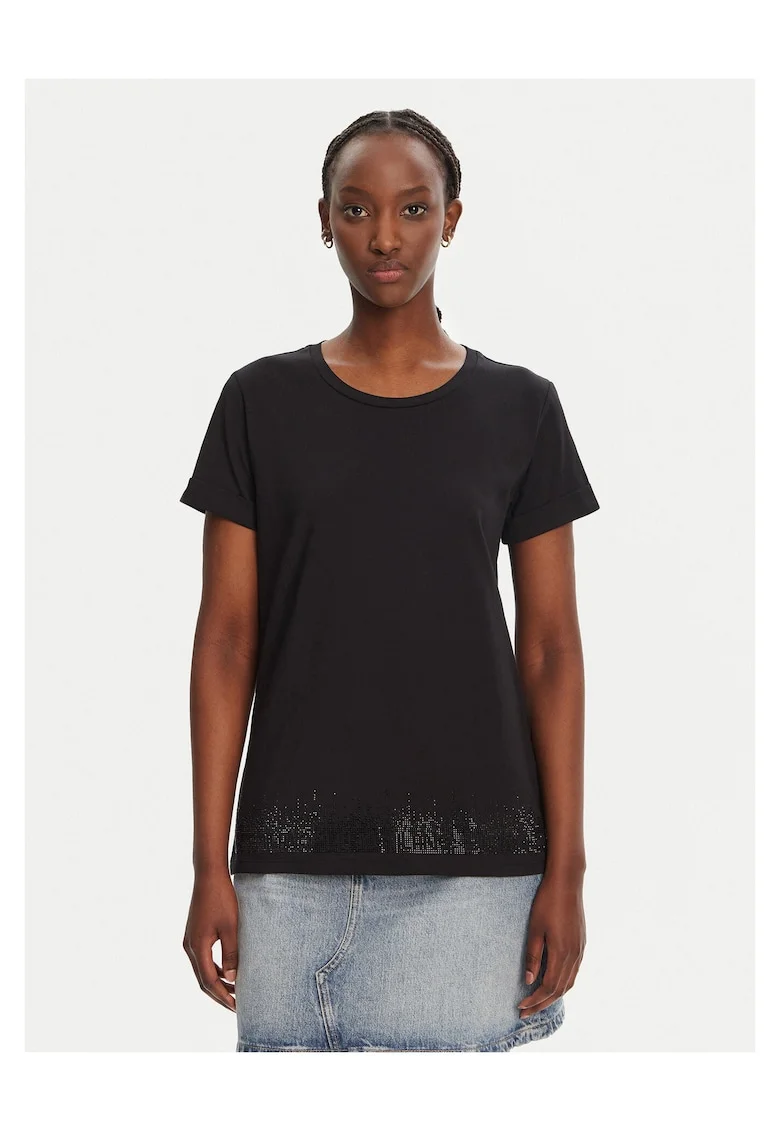 Tricou,  Negru, Dama