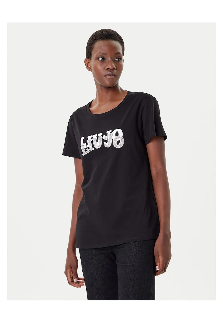 Tricou  negru/alb, dama