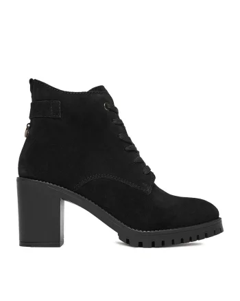 Botine dama CEO-WI23-LUM-02,  Piele naturala, Negru, Negru