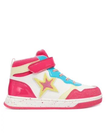 Pantofi copii,  pentru fete, piele ecologica, multicolor