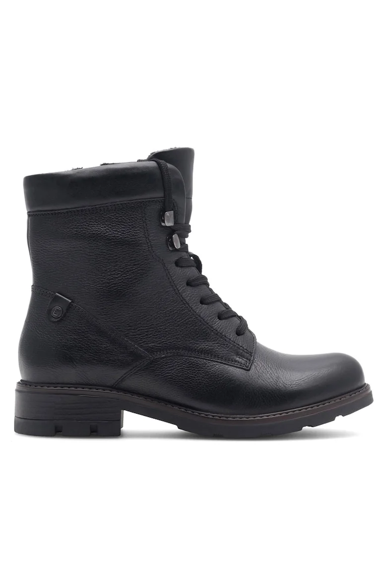 Ghete dama WI23-DEMETRA-19,  Piele naturala, Negru, Negru