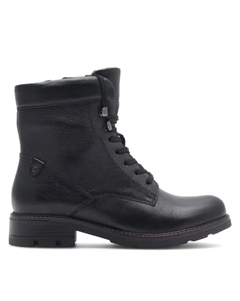 Ghete dama WI23-DEMETRA-19,  Piele naturala, Negru, Negru