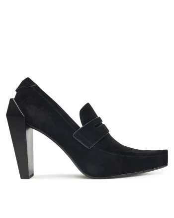 Pantofi dama  Black II Gem Loafer Hi, Negru