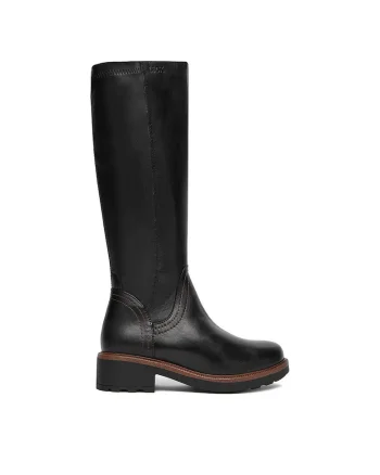 Cizme dama  CEO-RST-5658-05, piele naturala, negru