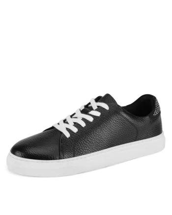 Tenisi dama,  piele naturala, negru