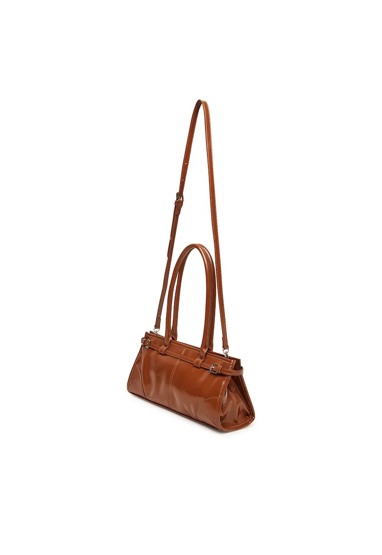 Geanta dama  model C-JNY-M-001-08, culoare brown, material textil