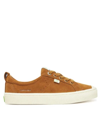 Tenisi dama,  100102O02W080, piele naturala, maro