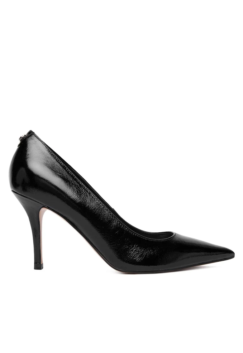 Pantofi dama,  tocuri, piele naturala, negru