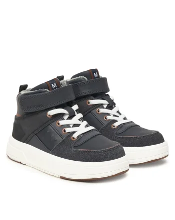 Pantofi sport  baieti, bleumarin, piele naturala