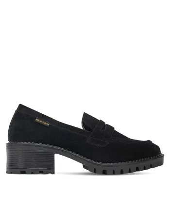 Mocasini dama,  piele naturala, negru, WI34-JANELLE-01