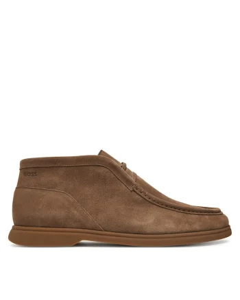 Ghete barbati  model Sienne, piele naturala, bej