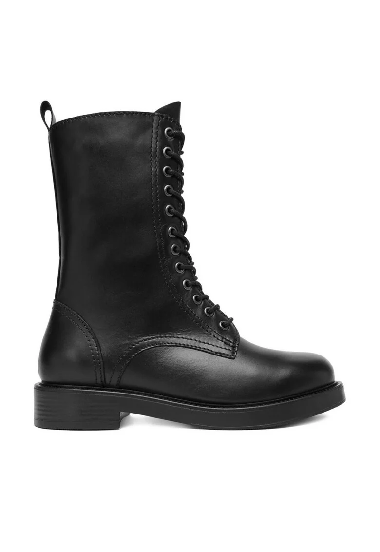 dama  Piele naturala, Negru, Negru