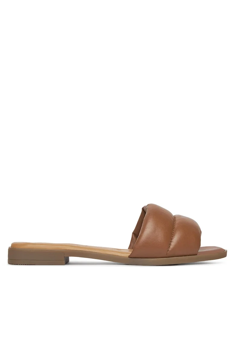 dama,  piele naturala, maro, Maro