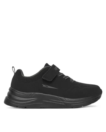 Pantofi copii,  baieti, piele ecologica, negru