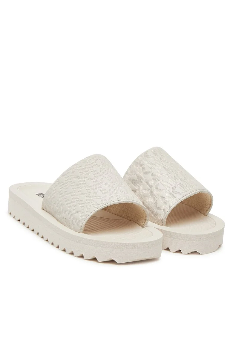 Papuci pentru fete MK01372270,  Textil, Alb