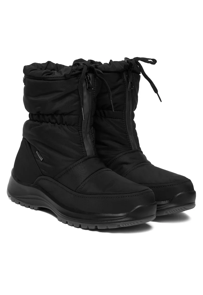 Botine dama 100 Colorado 58 PL76,  Textil, Negru,