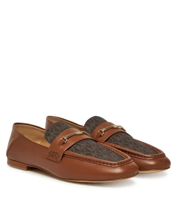 Mocasini dama,  Lena Loafer, piele naturala, culoare maro