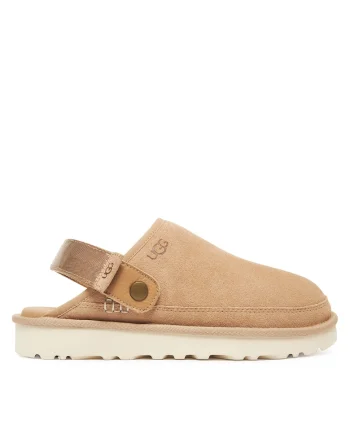 Slapi barbati  model Sand M Goldencoast, piele naturala, bej