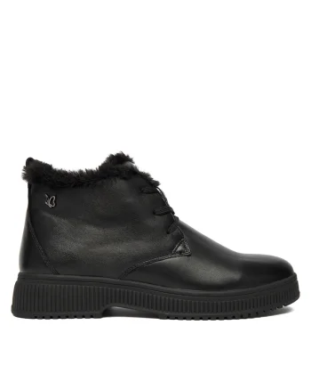 dama  022 piele naturala, negru, Negru