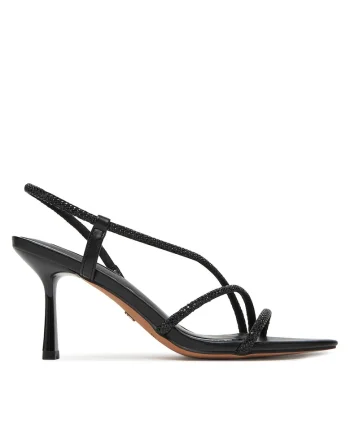 Sandale dama,  R25SS019000, cu toc, negru
