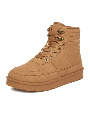 Botine dama,  bej, textil CEO-JD24-1218-15