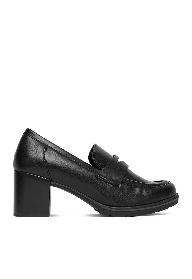 Pantofi dama CEO-WS0801-01,  Textil, Negru