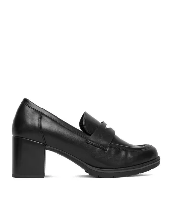 Pantofi dama CEO-WS0801-01,  Textil, Negru