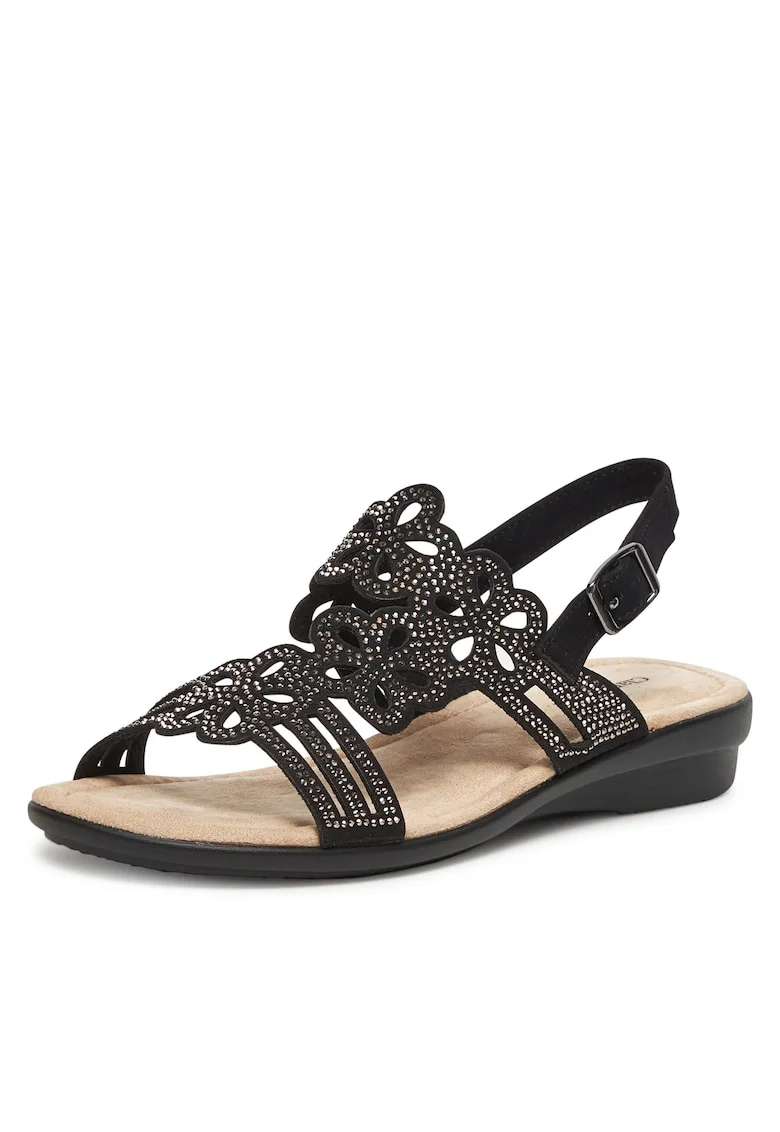 Sandale dama  WSXD015-06, Negru