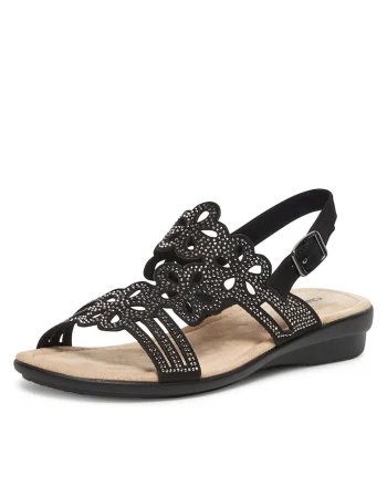 Sandale dama  WSXD015-06, Negru