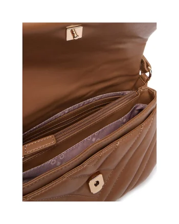 Geanta dama  Suede 81140, culoare bej, dimensiuni 30x25cm