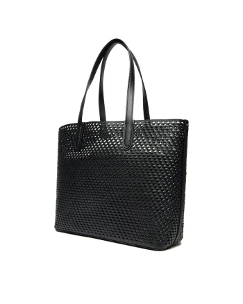 Geanta dama  Eliza, piele naturala, neagra