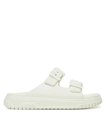 Slapi dama,  Off White, piele ecologica