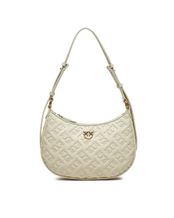 Geanta dama  Bianco Z14Q Half Moon Mini, piele naturala, roz