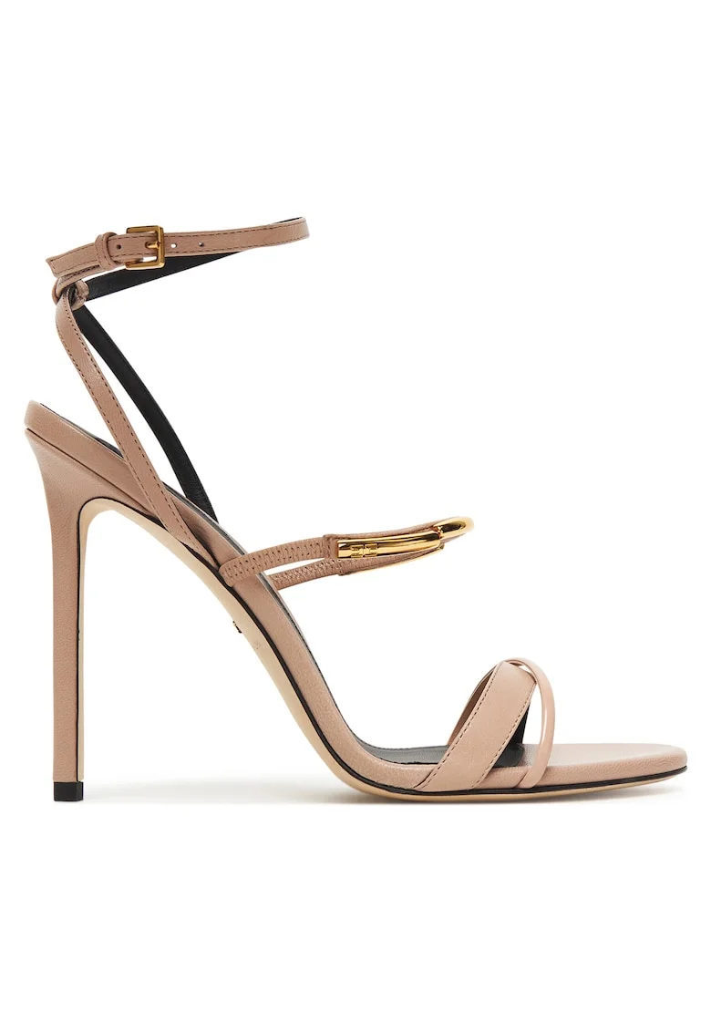 Sandale dama,  piele naturala, nude