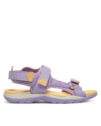 Sandale copii  violet, textil
