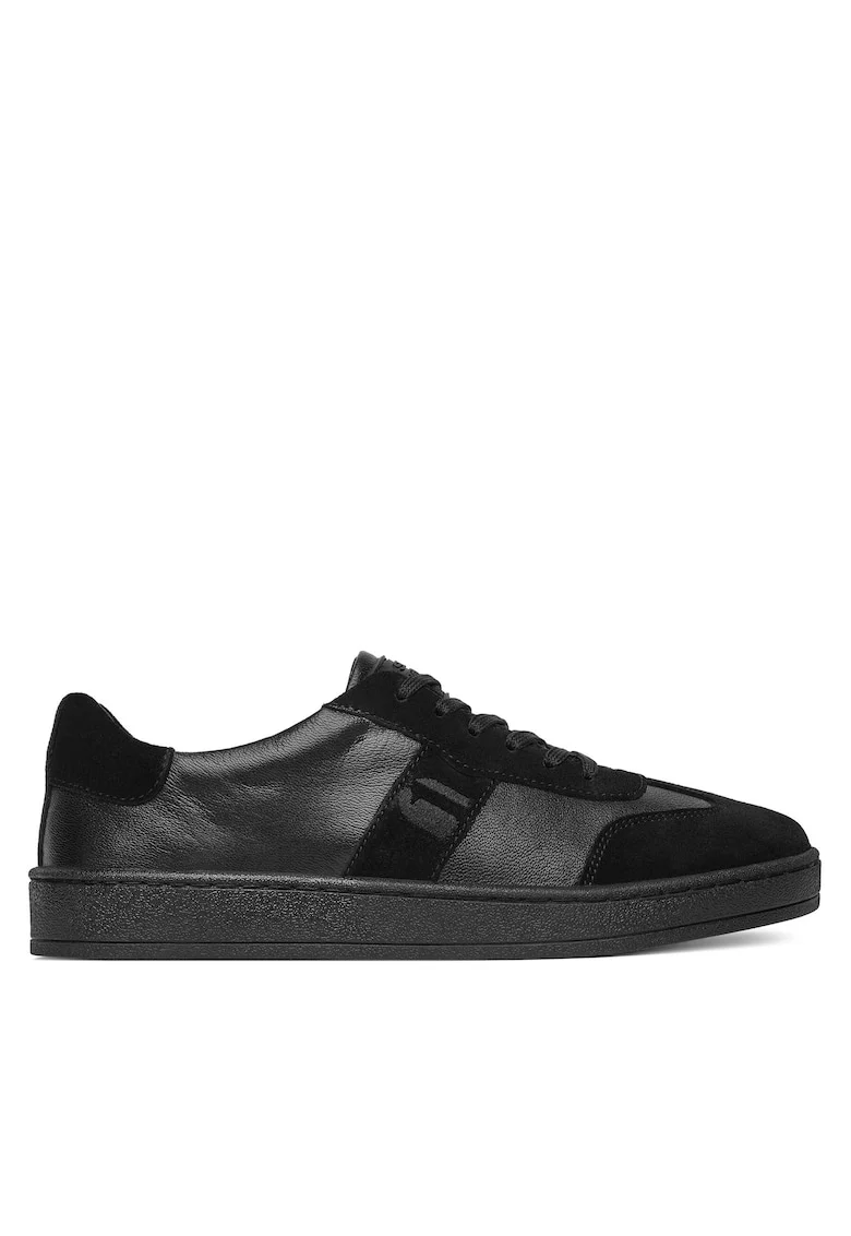 Tenisi dama,  WI16-NSTAR-01, piele naturala, negru