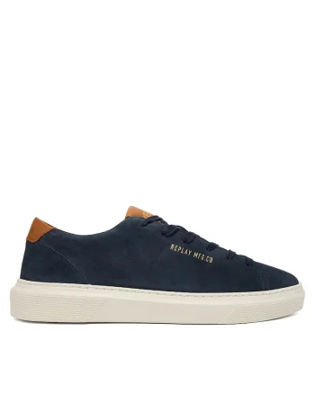 Tenisi barbati  bleumarin, piele naturala, GMZ7N