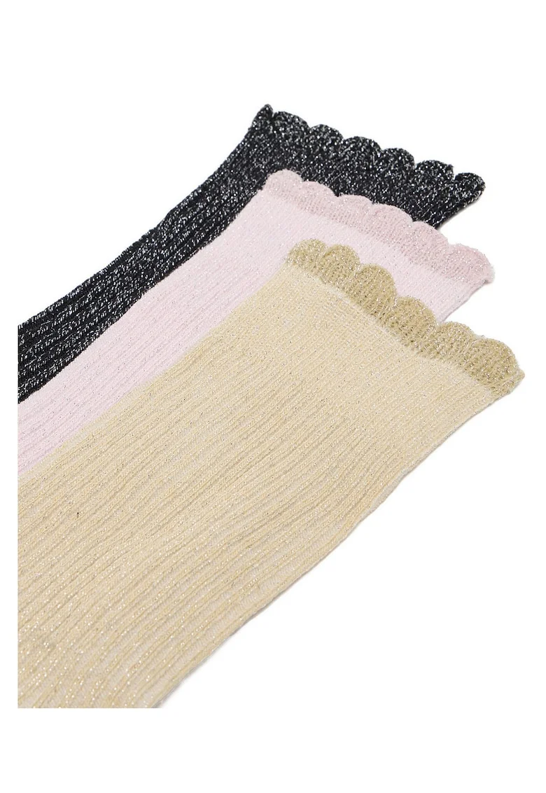 Sosete dama  multicolore, 3 perechi, lungi