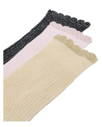 Sosete dama  multicolore, 3 perechi, lungi