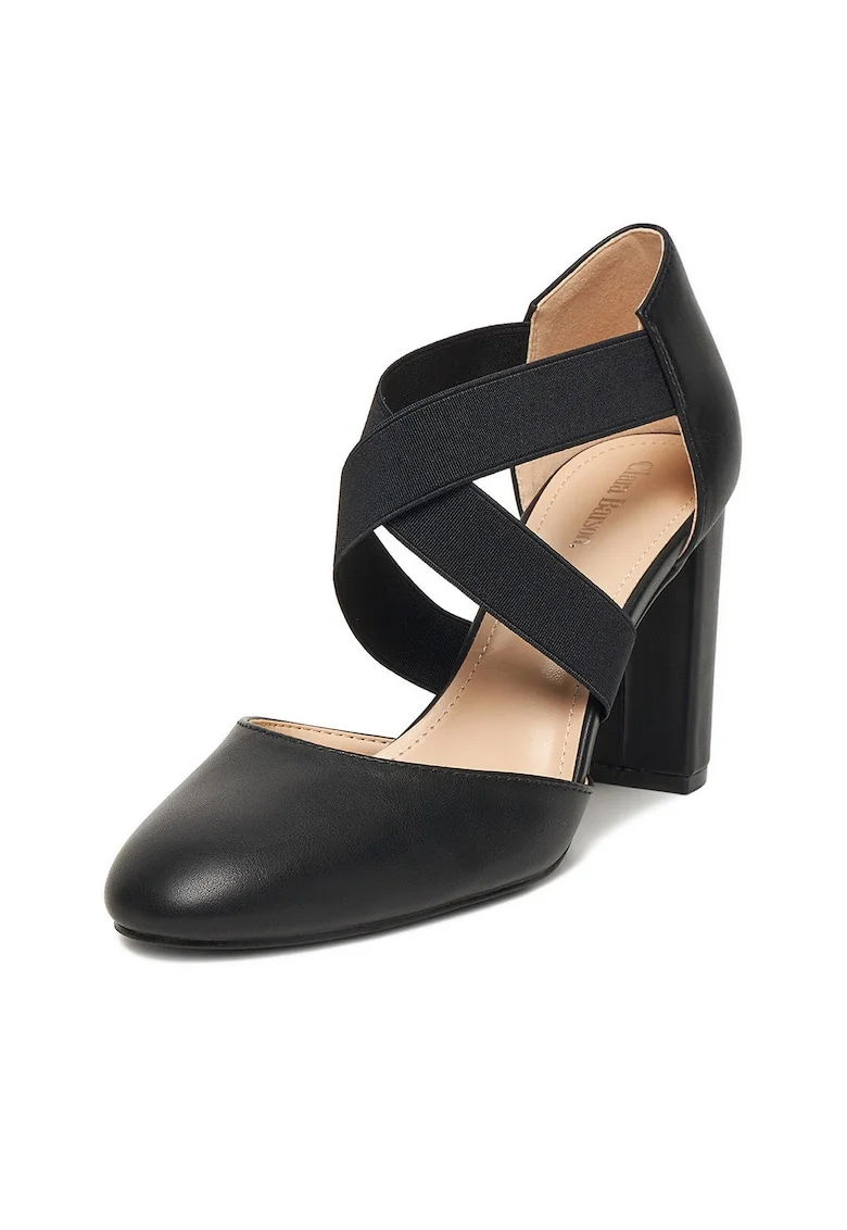 Pantofi dama,  cu toc, negru