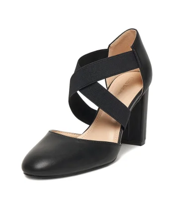 Pantofi dama,  cu toc, negru