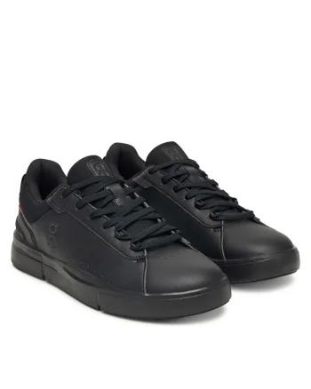 Tenisi dama  The Roger Advantage, piele ecologica, negru