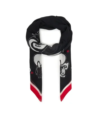 Sal dama  negru, 999, material sintetic