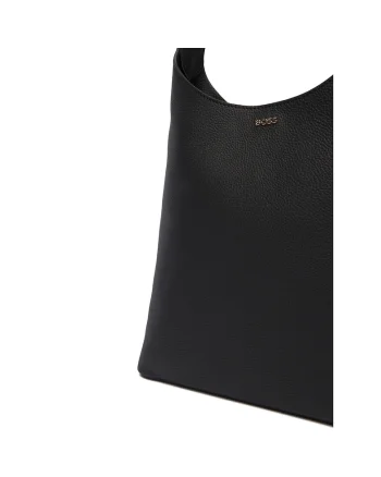 Geanta dama  model Black 001, piele naturala, culoare neagra