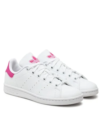 Tenisi copii,  Stan Smith, unisex, piele ecologica, alb