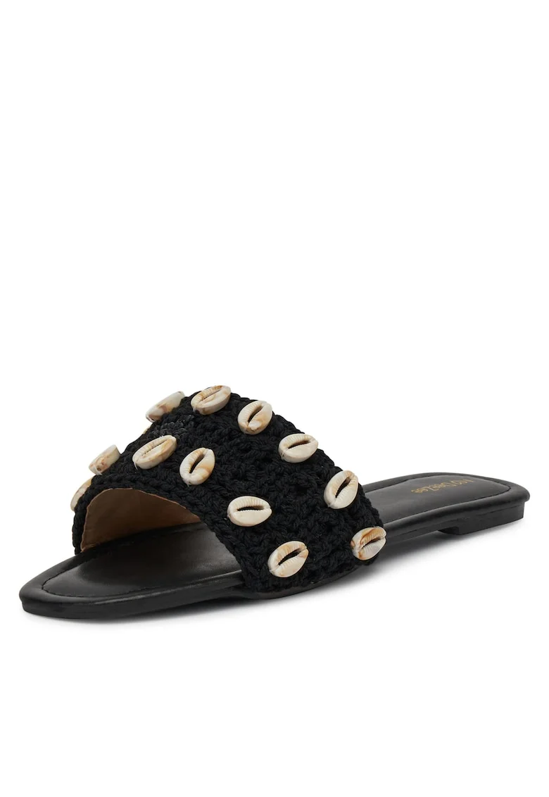Papuci dama  negru, model YD2303-1,